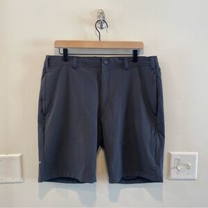 Mack Weldon Radius Flex Short men’s size large performance athletic gray